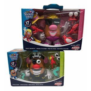 Mrs & Mr Potato Head Pirate Spud & Beach Spudette